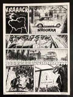 Dylan Dog n. 368 - tavola originale - Page volante - EO - (2017) | Catawiki