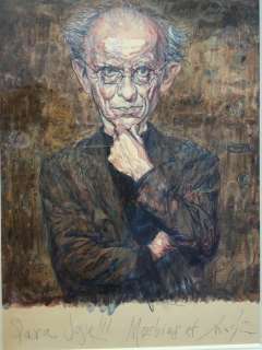 Smudja, Gradimir - Dessin original en couleur - Portrait de Moebius | Catawiki