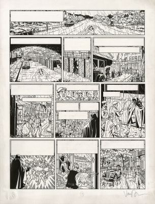 Van Dongen | Blake et Mortimer T. 31 La menace Atlante | Galerie Champaka