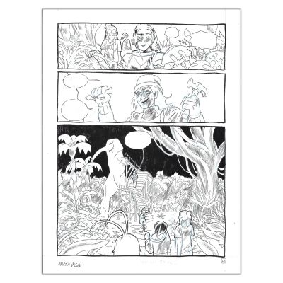 Martin Robic | Une Fête Sans Fin - Page originale 68 | Achetez de l’Art