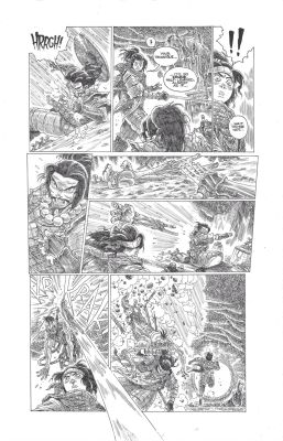 James Stokoe | Orphan and the Five Beasts: Bath of Blood Issue #2, Page 16 | Marley Zarcone / James Stokoe