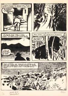 Edmond BAUDOIN (né en... - Lot 26 - Couma aco Encre de Chine sur papier pour la planche...