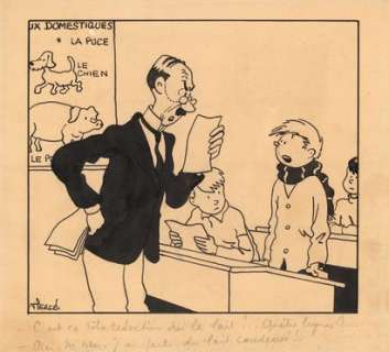 HERGE (1907-1983) - Quick et Flupke Encre de Chine sur… | Huberty Breyne