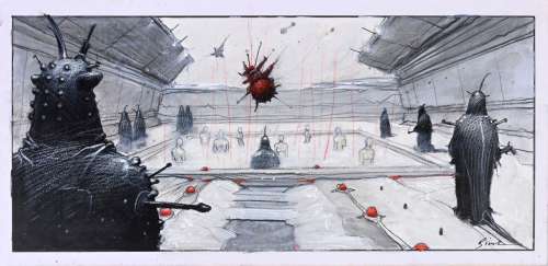 Bilal, Enki (Né... | BILAL, Enki (né en 1951) Le sommeil du monstre, planche... | Coutau Bégarie