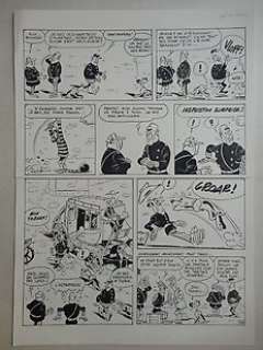 Janvier, Michel | Original page (p.43)  - Rantanplan  - Le Fugitif  - (1994) | Catawiki