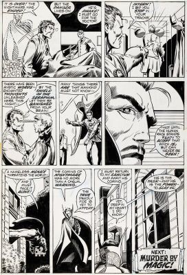 Barry Windsor-Smith (Crayonné), Dan Adkins (Encrage) | Barry Windsor-Smith - Marvel Premiere #3 : Dr. Strange - Page 20 | 2DGalleries
