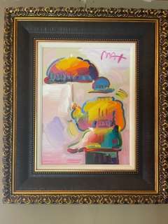 peter max umbrella man original signed | eBay US (Buy It Now)