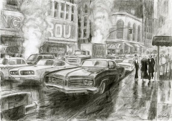 Christophe Blain | Noël à New-York | 2DGalleries