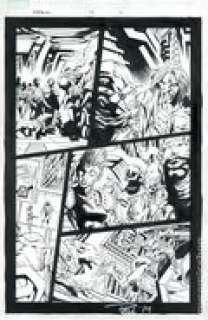 Original Art for Guardians of the Galaxy (2nd Series) Issue 4, Page 11 by Paul Pelletier | mycomicshop.com