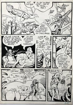 Jean-Claude Forest | BARBARELLA PAUSE-CAFÉ PANCAKE | 2DGalleries