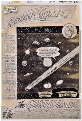 MURPHY ANDERSON / SY BARRY  "CAPTAIN COMET"  COMPLETE 8 PAGE STORY ! | eBay US (Buy It Now)