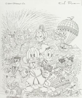 Don Rosa | SCROOGE & DONALD | 2DGalleries