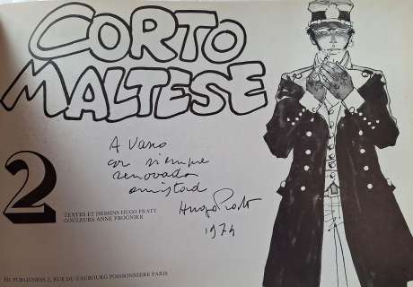 * Pratt - Dédicace:... | * Pratt - dédicace: Corto Maltese II. Edition originale... | Tessier Sarrou