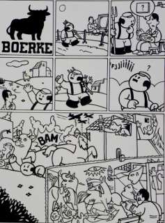 Guernica - Dickie au musée – Pieter De Poortere – (original +Art Print)