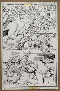 SUPERMAN: DISTANT FIRES (1998) - ORIGINAL ARTWORK - GIL KANE (Artist) & KEVIN NOWLAN (Inker) - | Excalibur Auctions