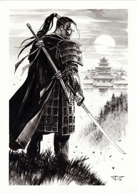 Dragan Paunovic | Japon Médiéval - Illustration 17 | 2DGalleries