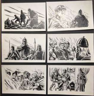 Funcken, Fred - Originele pagina (p.5) - Alerte aux Barbares - Franken tegen Romeinen  - (1954) | Catawiki