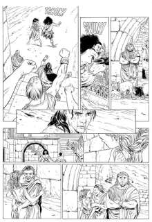 F. Trifogli - tavola originale "Le feu de Thesee" - EO | Catawiki