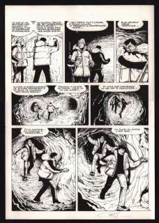 Bob Morane - Planche originale (p.10) - Les dents du tigre Tome 1 - (2009) | Catawiki