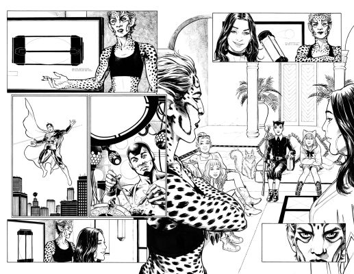 Nicola Scott | Issue 3 - Issue 3 Pages 4 and 5 | Nicola Scott