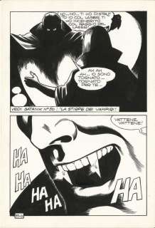 Magnus, Satanik #55 - original page "Il Ritorno di Wurdalak" - EO - (1967) | Catawiki