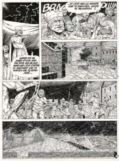 Auclair, Claude - Planche originale Ã  l’encre de chine - Bran Ruz - (1981) | Catawiki