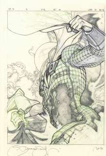 Marvel Masterpiece 2018 Mysterio preliminary card art by Bianchi