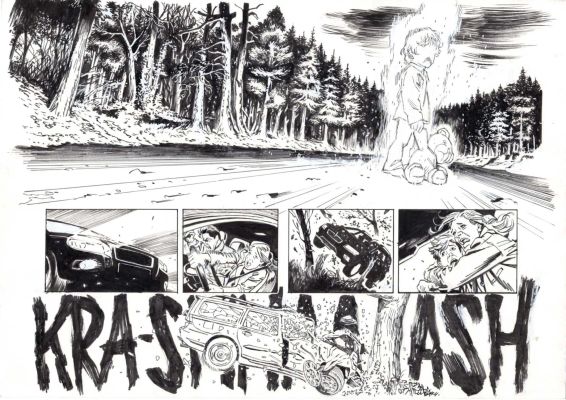Leomacs | GHOSTLORE #1- pagg. 6-7 – DOUBLE SPLASH PAGE | Avalon Comic Art