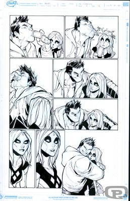 Humberto Ramos | Champions, Issue #08, Page 12 - Original Artwork by Humberto Ramos | Pulp’s Art