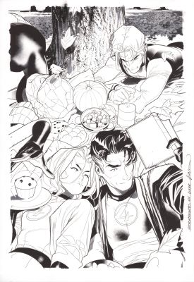 Fantastic Four #16 cover by Simone Di Meo | DiTullio Art Collective
