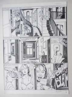 Nicaise | Original page (p.1)  - 6 jours et mourir 1  - Tea Time  - (2000) | Catawiki