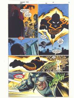 John Kalisz, Keith Champagne, Leonard Kirk - jsa #49 p. 10 color guide art - alex montez, wildcat, hourman, black condor, and the ray action - 2003