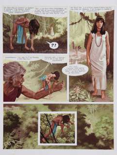 Jéronaton | Champakou, planche n°8 Ã  la gouache, publié aux… | Banque Dessinée