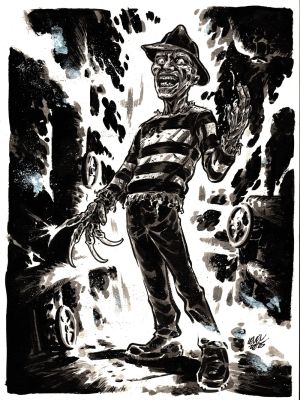 Brian Level | Freddy Krueger | The Artist Bullpen