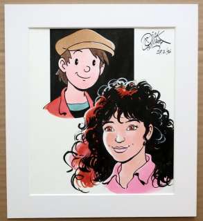 Stallaert, Dirk - Originele tekening in kleur - Nino en Claudia - (1996) | Catawiki