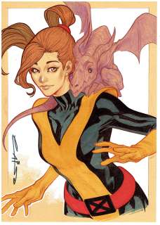 Emilio Laiso Marvel Females KCA Team Collection - Kitty Pryde & Lockheed A4