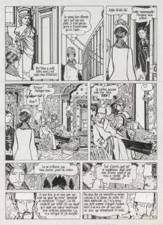 Jacques Tardi (Né... | Jacques TARDI (né en 1946) Adèle Blanc Sec Planche... | misc / divers