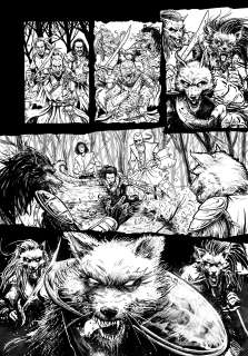 Gavin Smith | Gavin Smith - Heartpiercer Issue 1, Page 17 | Modern Mythology Comic Art