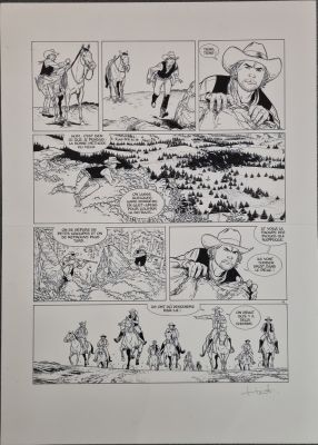 Henriet , Alain - planche originale (17) - La vallée des oubliées | Galerie des bulles