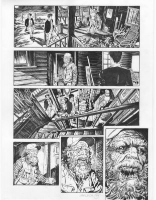 Paolo Martinello | DYLAN DOG n.478 – HARLECH ASYLUM, pag.41 | Avalon Comic Art
