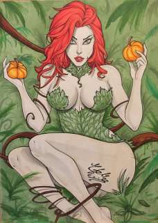 illustrazione originale - Poison Ivy - Page volante | Catawiki