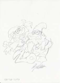 Topolino #3257 (Variant Napoli Comicon) - Giorgio Cavazzano - preliminare di copertina originale  - Page volante - (2018) | Catawiki