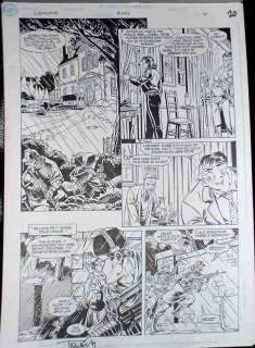 TOM LYLE: DETECTIVE COMICS #645 pages 15 16 18 20 | Rojay’s Original Art