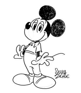 Topolino - Ziche, Silvia - Disegno originale | Catawiki
