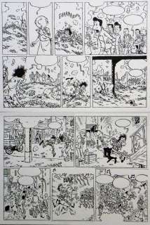 Jérôme Jouvray | Lincoln  » Ni Dieu, Ni Maître !  » – Planche originale n° 39 – Jérôme Jouvray | Zic et Bul