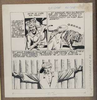 Pierre Le Guen (1929-2022), L’insaisissable, Planche Originale N° 5 Publiée Dans La Série Nasdine Hodja N°1 En Page 9 Aux Éditions Vaillant En Format Poche, Encre de Chine Sur Papier, Dim. 23 X 22 Cm. (Tâche En Haut À Droite) |  | misc / divers