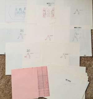 Tintin - 19x Croquis préparatoire pour film d animation - On a marché sur la lune - (années 60) | Catawiki