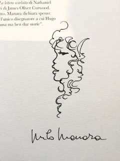 Milo Manara - illustrazione originale dedicace - EO - (2016) | Catawiki