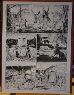 Tex #5 - B. Brindisi - tavola originale - pag. 127 - Page volante - (2019) | Catawiki