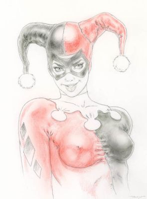Luis Royo | HARLEY QUINN - MODEL 1A | Laberinto Gris
